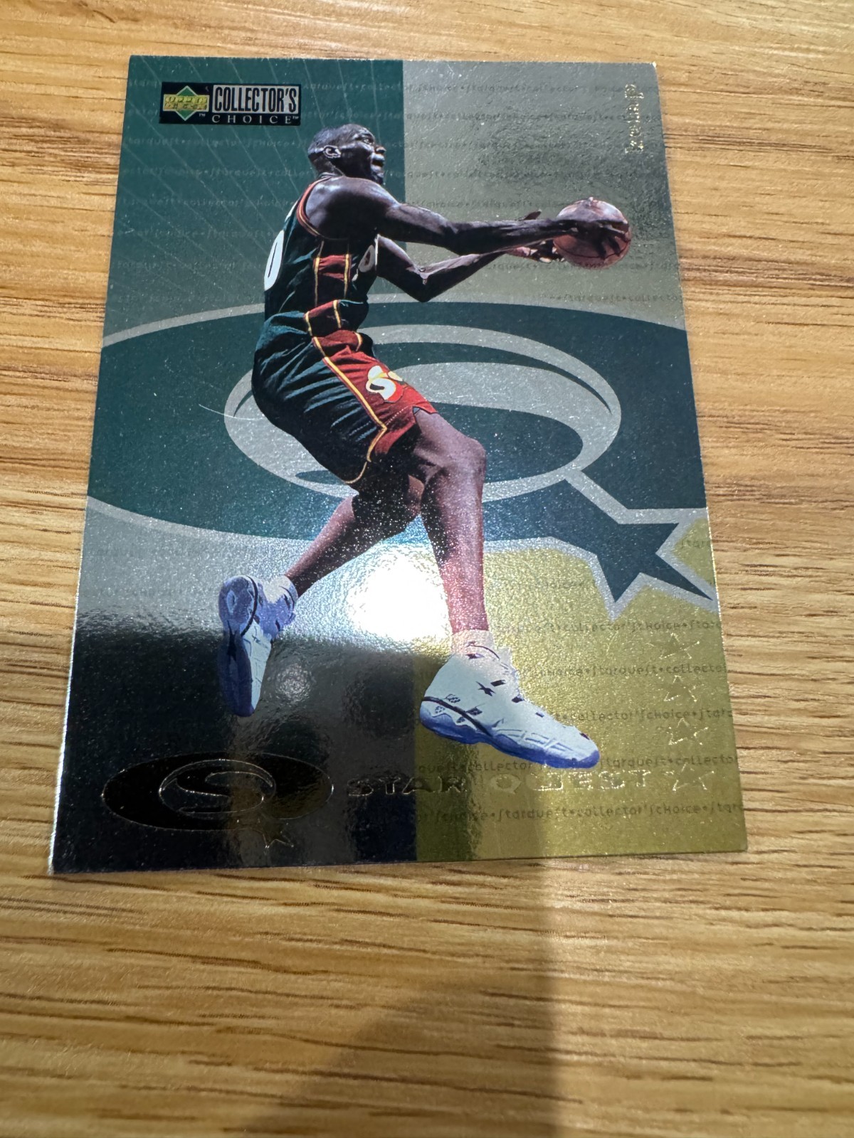 Shawn Kemp 1997/98 Collector's Choice Star Quest Insert #SQ84 Supersonics