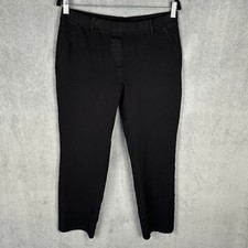 Quince Pants Womens Large Black Pullon Stretch Comfort Career Neutral Preppy