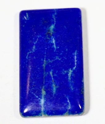 21 Ct 4X15X25 mm Natural Blue Lapis Lazuli Rectangle Cabochon Gemstone KM-847
