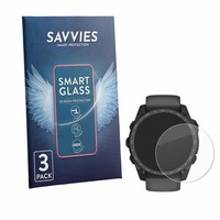 3X Savvies Schutzglas FüR Garmin Tactix 8 Amoled Cerakote (51 Mm) Panzer Folie