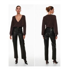 Aritzia Wilfred Melina Pant Black Size 8