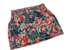 Abercrombie Skirt Perfect Stretch Mini Multicolor Floral Size Small