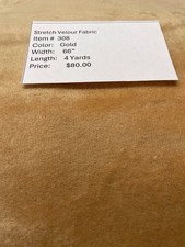 Item 308. Stretch Velour Fabric
