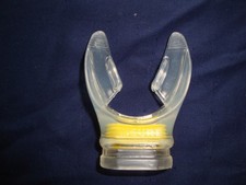 SeaCURE II Hi-Flow Custom Mouthpiece Moldable SCUBA Regulator/Snorkel -Clear