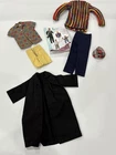 Vtg Ken Barbie Mattel Lot 783 Sports Shorts 1960 Grad Gown Dress Pants Golf Hat