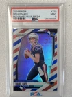 2024 Panini Prizm - Rookies Drake Maye #329 Red White & Blue Prizm (RC) PSA 9