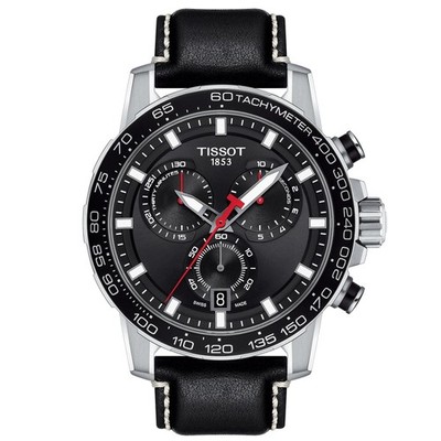 TISSOT Supersport Chrono T125.617.16.051.00 Black Men's Watch New in Box