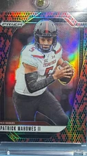 patrick mahomes Ssp snakeskin prizm 2025.   (all Offers Considered)