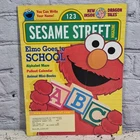SESAME STREET Magazine September 2000 Elmo School Alphabet Maze Animal Mini Book