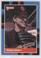 1988 Donruss Jimmy Jones (Solid Blue Upper Right Corner) #141 0b3