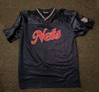 Vintage New Jersey Nets Warm Up Jersey NBA Brooklyn — photo 1