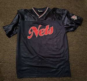 Vintage New Jersey Nets Warm Up Jersey NBA Brooklyn