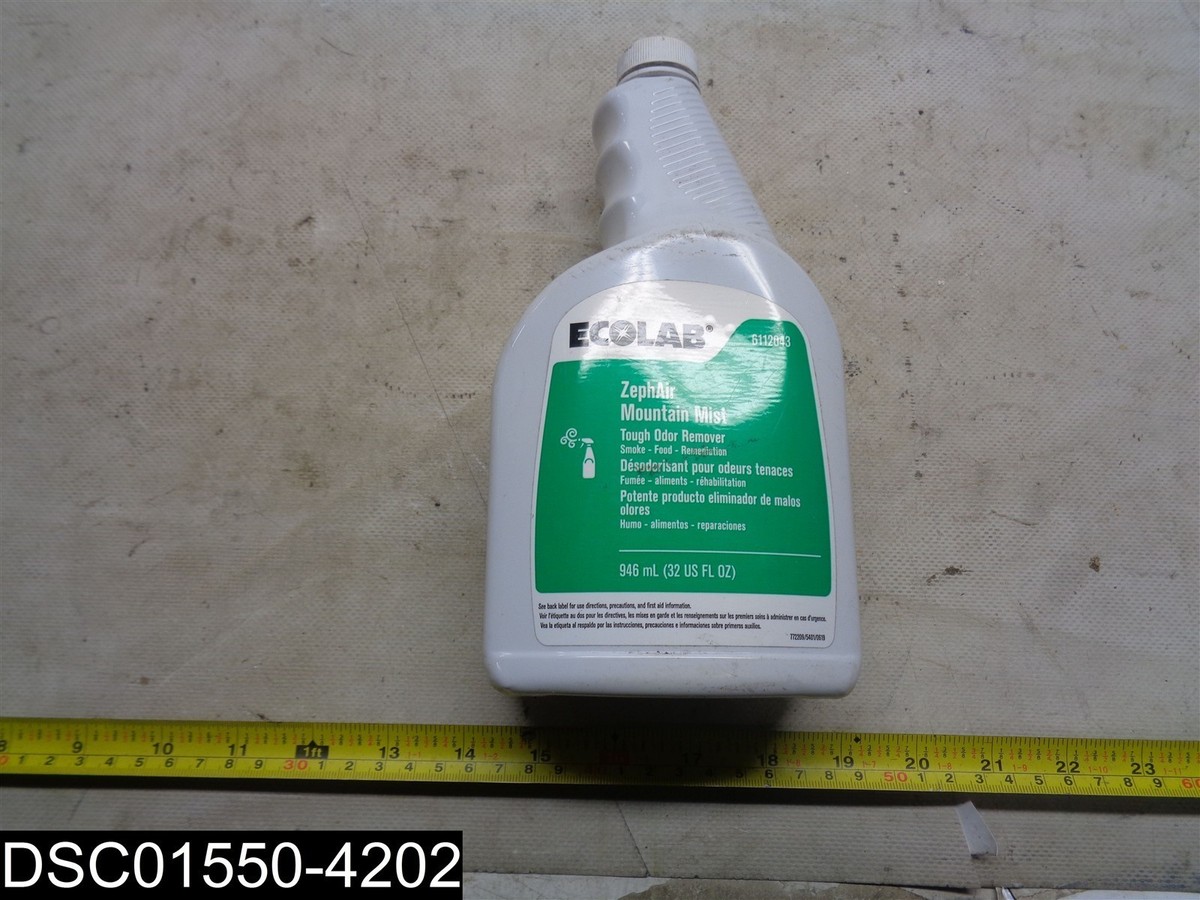32 FL OZ 6112043 Ecolab Zephair Mountain Mist Tough Odor Remover