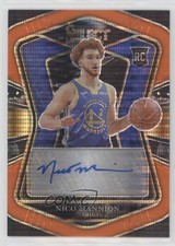 2020-21 Panini Select FOTL Neon Orange Pulsar Prizm 14/30 Nico Mannion Auto 0ea4