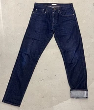The Unbranded Brand Jeans Mens 31x31 Selvedge Denim Stretch 11oz Indigo UB622