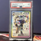 2025 POKEMON SVP EN-SV BLACK STAR PROMO #176 UMBREON EX PSA 9
