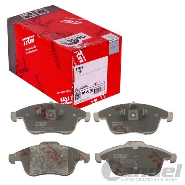 TRW BremsbelÄGe Vorderachse FüR Renault Clio Fluence Grand Laguna Megane ScÉNic-image