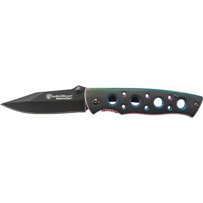 Smith & Wesson CK113 Extreme Ops Liner Lock Folding Knife 2.7'' 7Cr17MoV High