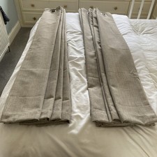 Grey Blackout Curtains 54 Inch Drop.