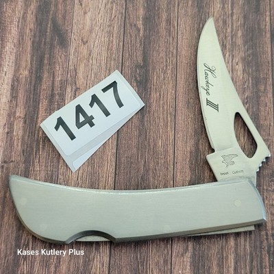 Frost Cutlery Hawkeye III Lockback Folding Pocket Knife Taiwan SS