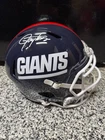 LAWRENCE TAYLOR signed auto NEW YORK GIANTS Full Size Helmet w/ COA JSA WC448552