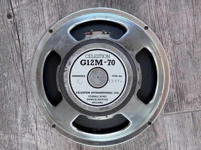 1997 Celestion G12M-70 12'' Guitar Speaker - 15 Ohm / 16 Ohm