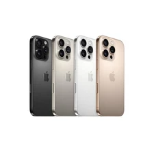 Apple iPhone 16 Pro Max, 1TB, Black Titanium - Unlocked - Excellent