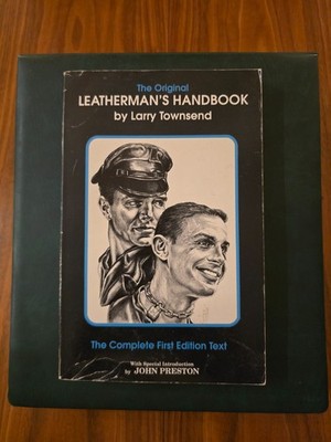 The Original Leatherman's Handbook Townsend Complete First Edition Text SIGNED