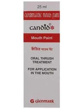 Candid Mouth Paint For Oral Thrush Treatment 25 ml - Pack of 2
