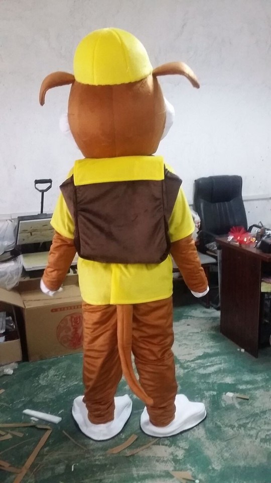 Dog Paw Patrol Rubble Mascot Adult Complete Costume Birthday Halloween ...