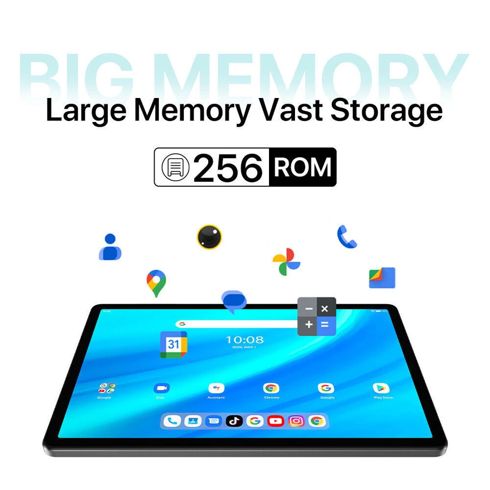 UMIDIGI G9 Tab 4GB+256GB Octa Core 11" 7200mAh Android Dual SIM Unlocked Tablet - Image 4 of 4