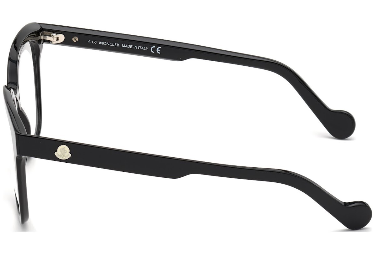 Moncler ML5098 001 Black Plastic Optical Eyeglasses Frame 51