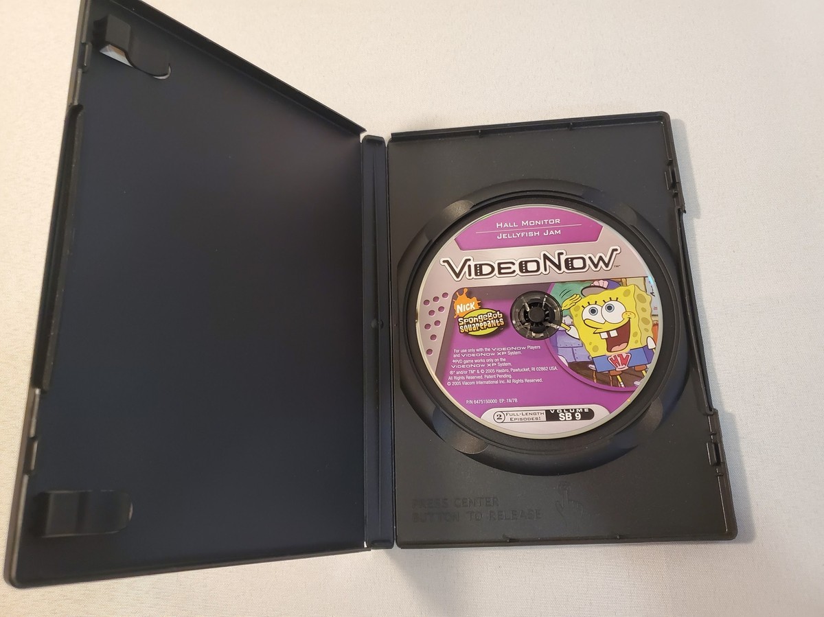 VideoNow SpongeBob SquarePants Color Hall Monitor Jellyfish