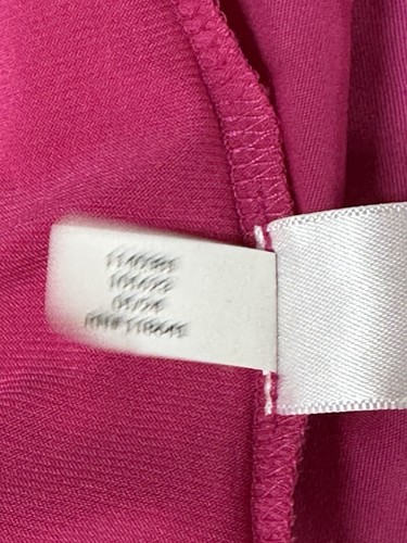 NWT Lane Bryant Fuchsia Flutter Sleeve V-Neck Ruched Shoulder Top Size 26/28 - Picture 10 of 12