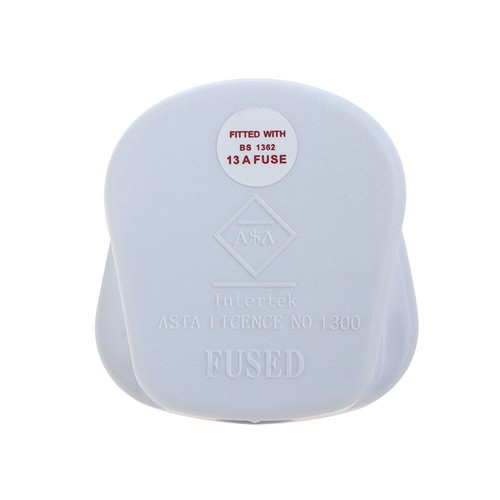 3 Pin UK Mains Plug 13A Appliance Assembly Power Cord Fuse Wiring Connector - Afbeelding 6 van 14