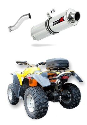 Exhaust silencer muffler DOMINATOR ROUND CAN AM RENEGADE 800 + DB KILLER