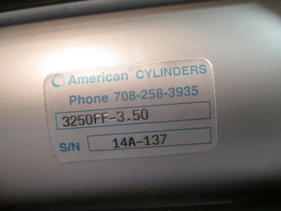 Cilindro de aire American Cylinders 3250FF-3.50 14A-137 Foto 2 de 4