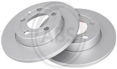 2x original A.B.S. Brake disc 17009 for Audi ŠKODA VW