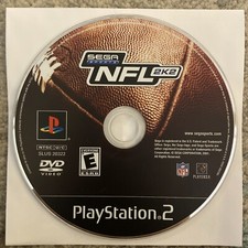 🔥 NFL 2K2 (PlayStation 2 PS2, 2001) Mint Disc Only! See Description