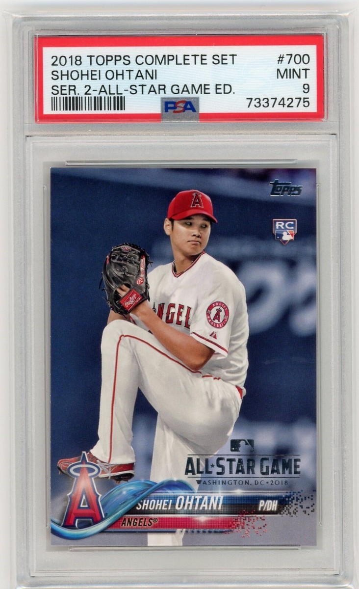 2018 Topps Complete Set Shohei Ohtani RC All-Star Game #700 2018 Topps Complete Set Shohei Ohtani RC All-Star Game #700