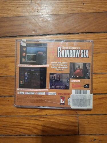 Tom Clancy's Rainbow Six (Sony PlayStation 1, 1999)- Sealed - Picture 2 of 3