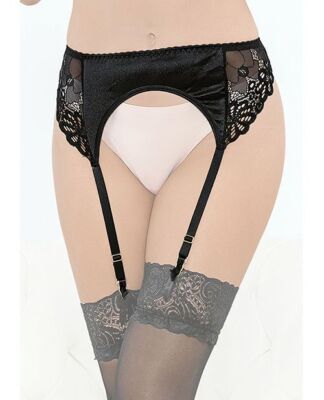 SATIN & LACE GARTER BELT | eBay