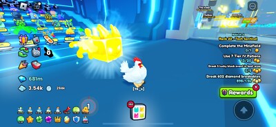 Huge Golden Shiny Marshmallow Agony Pet Simulator 99