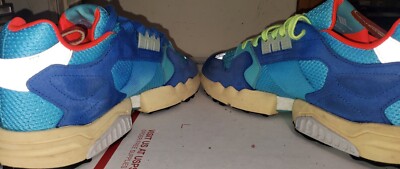 Adidas ZX Torsion Bright Cyan Size 10 EE4787 Sneakers Lace