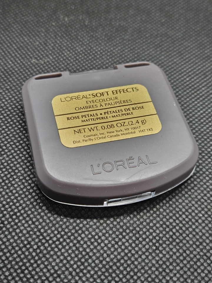 L'Oreal SOFT EFFECTS Eye Colour Shadow Duo ROSE PETALS Matte/Perle 0.08oz - Image 4 of 4