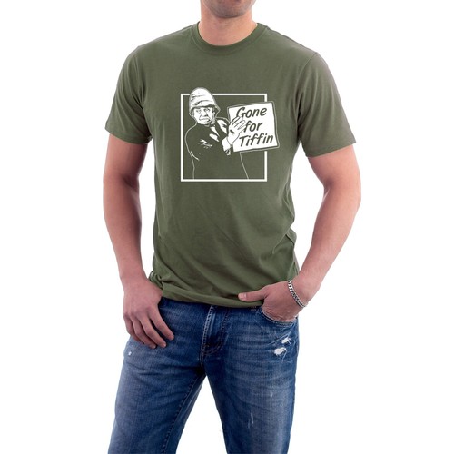 Carry on Up The Khyber T-shirt Brother Belcher Gone for Tiffin tees Sillytees - Picture 5 of 10