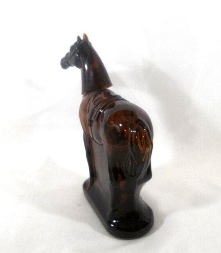 Avon 5 oz Wild Country After Shave in Amber Brown Horse Bottle - Picture 11 of 11
