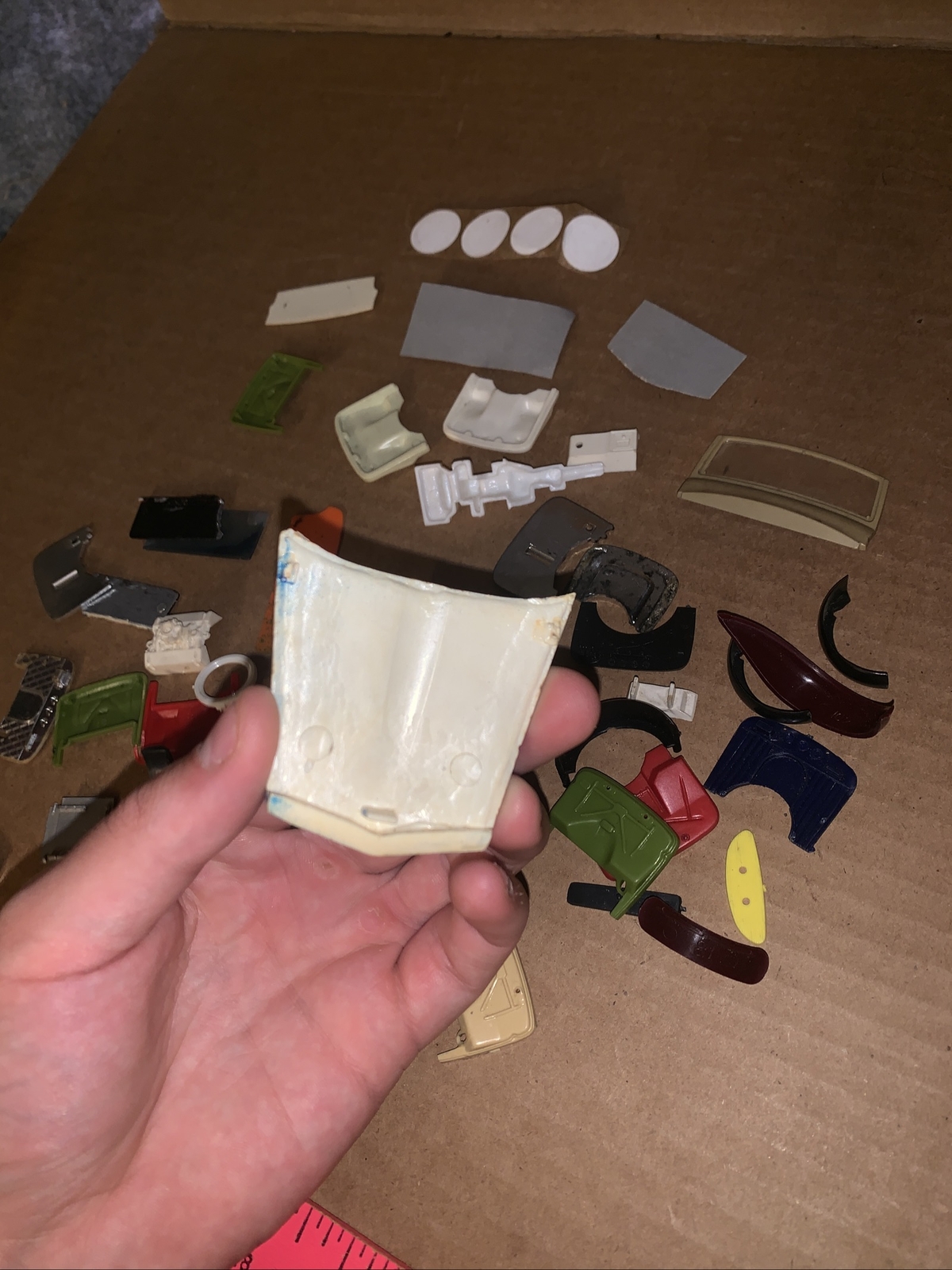 Vintage Junkyard Lot Of Plastic Model Car Parts & Pieces (Lot Jy260) eBay