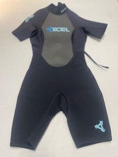 XCEL SLX 2.0 Shortie Dive Diver Wetsuit Black Size 4 on tag