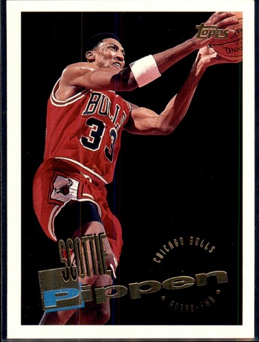 1995 Topps Base - Scottie Pippen Chicago Bulls #45